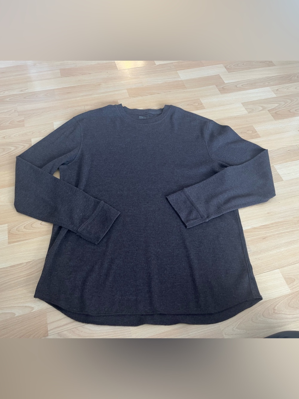 GAP Men's Long-Sleeve Crewneck long sleeve  - brown size XL